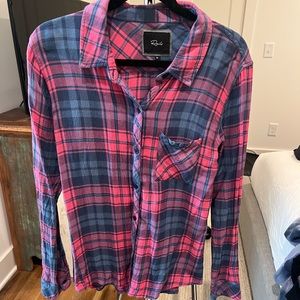Rails hunter button down flannel
